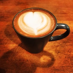 The Meeting House - Delicious mocha latte with all natural chocolate. Yummy!!!