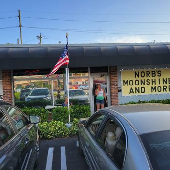 Norb's Moonshine and More - Out front of Norb's Moonshine & More - Barbeque Near Me - Pompano Beach, Florida Norb's Moonshine and More - Out front of Norb's Moonshine & More - Barbeque Near Me - Pompano Beach, Florida
