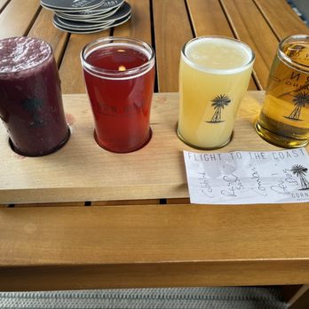 Corn Coast Brewing - Beer flight - Breweries Near Me - Lincoln, Nebraska