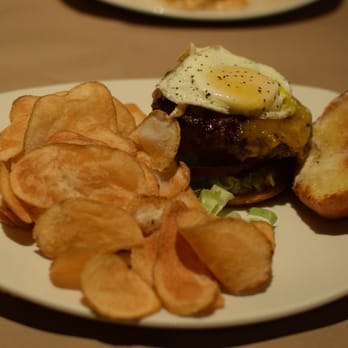 Bonefish Grill - 1/2 lb Kobe beef + egg burger and potato chips. Yum. - Seafood Near Me - Las Vegas, Nevada Bonefish Grill - 1/2 lb Kobe beef + egg burger and potato chips. Yum. - Seafood Near Me - Las Vegas, Nevada