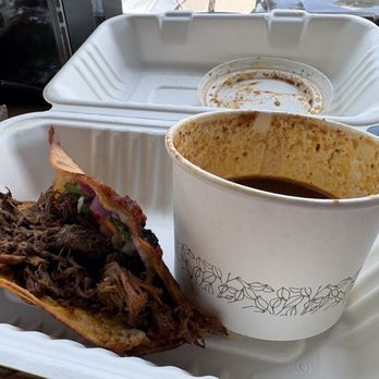 Mojo's Tacos - Brisket Taco of the day Tacos - Mexican Near Me - Saint Augustine, Florida