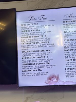 Menu photo 2 Rose Tea Lounge - Elk Grove Elk Grove, CA Menu photo 2 Rose Tea Lounge - Elk Grove Elk Grove, CA
