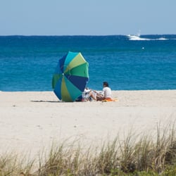 Beach Vacation Rentals - Our beach - just a two-minute walk!