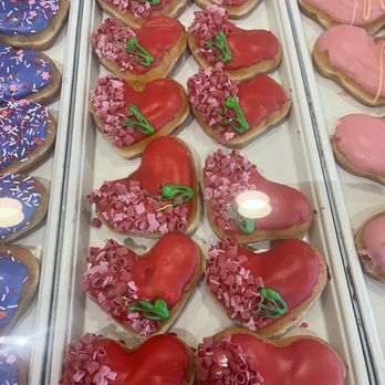 Krispy Kreme - Heart shaped - Donuts Near Me - Roseville, California Krispy Kreme - Heart shaped - Donuts Near Me - Roseville, California