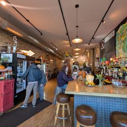 Sauce And Bread Kitchen - Bar area, inside