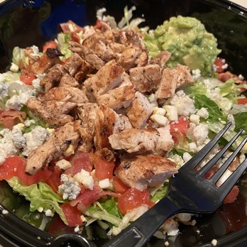 Habit Burger & Grill - Chicken Salad (I'll ask for 1/2 the dressing or on the side next time; saucy) - Burgers Near Me - American Fork, Utah Habit Burger & Grill - Chicken Salad (I'll ask for 1/2 the dressing or on the side next time; saucy) - Burgers Near Me - American Fork, Utah