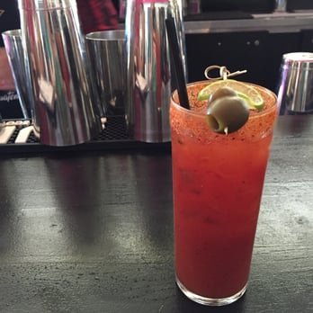 Anepalco - Bloody Mary with mezcal. So smoky and delicious! - Mexican Near Me - Orange, California