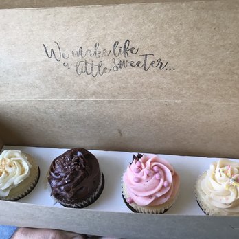 Fantasy Frostings - Standard Cupcake Sampler Pack... i have no idea what's in that strawberry cup cake but, i will say i am addicted - Custom Cakes Near Me Fantasy Frostings - Standard Cupcake Sampler Pack... i have no idea what's in that strawberry cup cake but, i will say i am addicted - Custom Cakes Near Me