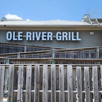 Flora-Bama Ole River Grill - Sign - Seafood Near Me - Perdido Key, Florida Flora-Bama Ole River Grill - Sign - Seafood Near Me - Perdido Key, Florida