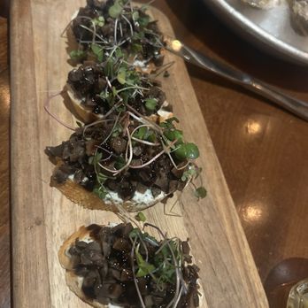 Copperwood Tavern - Wild Mushroom Crostini - New American Near Me - Arlington, Virginia