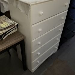 5 Drawer chests made in USA 249.00 Different colors are in stock
