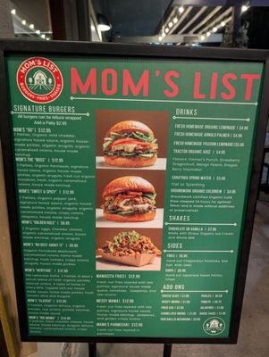 Menu photo 5 Mom's List Culver City, CA Menu photo 5 Mom's List Culver City, CA