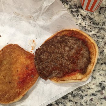 Whataburger - Looks to me like they served us someone else's leftovers - Burgers Near Me - Wylie, Texas