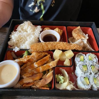 Aji Ramen & Sushi - Teriyaki chicken Bento Box - Ramen Near Me - Lynchburg, Virginia Aji Ramen & Sushi - Teriyaki chicken Bento Box - Ramen Near Me - Lynchburg, Virginia