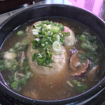 BN Chicken - Korean gingseng chicken soup with black garlic - Korean Near Me - Santa Clara, California BN Chicken - Korean gingseng chicken soup with black garlic - Korean Near Me - Santa Clara, California