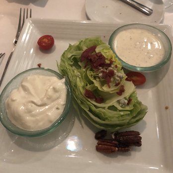 The Grove Steakhouse - Half wedge salad - Steakhouses Near Me - Alpine, California The Grove Steakhouse - Half wedge salad - Steakhouses Near Me - Alpine, California