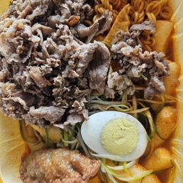 Beef brisket topokki