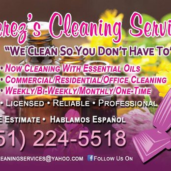 Perez's Cleaning Services - Cleaning with eco friendly products, non harsh chemicals. safe around family and pets. - Home Cleaning Near Me