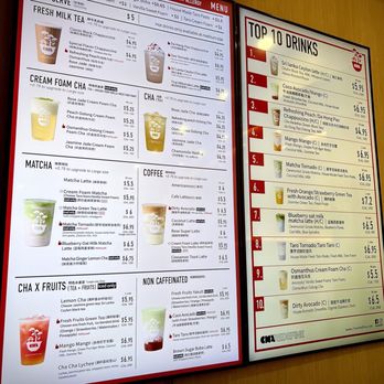 Cha Redefine - Menu - Tea Rooms Near Me - Costa Mesa, California Cha Redefine - Menu - Tea Rooms Near Me - Costa Mesa, California