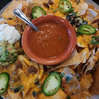 Brick House Tavern + Tap - Nachos with spicy beef, yum!! - American Near Me - Downers Grove, Illinois