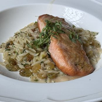 Atrium - Pan-Roasted Salmon - New American Near Me - Atlanta, Georgia