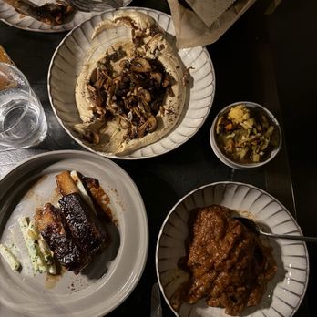 Rumi's Kitchen - the lamb ribs were fall off the bone and flavorful the eggplant was smoky the mushroom hummus was so fresh - Persian/Iranian Near Me - Los Angeles, California Rumi's Kitchen - the lamb ribs were fall off the bone and flavorful the eggplant was smoky the mushroom hummus was so fresh - Persian/Iranian Near Me - Los Angeles, California