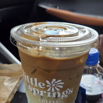Little Springs Coffee - Blue Carucao? Latte. Amazing - Coffee & Tea Near Me - West Springfield, Massachusetts Little Springs Coffee - Blue Carucao? Latte. Amazing - Coffee & Tea Near Me - West Springfield, Massachusetts