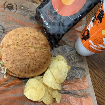 Schlotzsky's - The Original Sandwich with jalapeño chips & a coke - Delis Near Me - Friendswood, Texas Schlotzsky's - The Original Sandwich with jalapeño chips & a coke - Delis Near Me - Friendswood, Texas