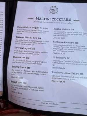 Menu photo 4 Berkley Beer Company Taunton, MA Menu photo 4 Berkley Beer Company Taunton, MA