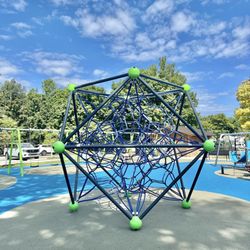 Old School Park - Geometric climbing thing