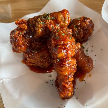 CM Chicken - 3. Garlic Spicy Chicken - Korean Near Me - Columbus, Ohio