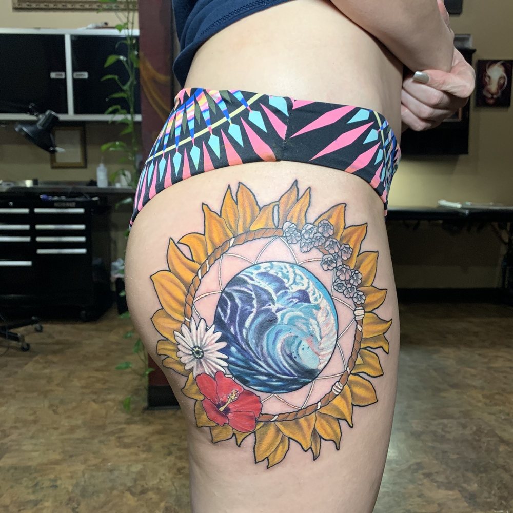 Divinity Tattoo - Dream Catcher (not done yet) - Tattoo Near Me - Anchorage, Alaska Divinity Tattoo - Dream Catcher (not done yet) - Tattoo Near Me - Anchorage, Alaska