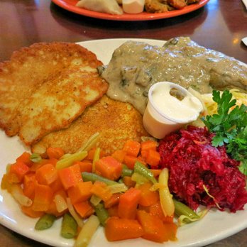 Café Polonez - Cabbage Rolls with Mushrooms, Potato Pancakes, Carrots, Beets, Cabbage - Polish Near Me - Toronto, Ontario Café Polonez - Cabbage Rolls with Mushrooms, Potato Pancakes, Carrots, Beets, Cabbage - Polish Near Me - Toronto, Ontario