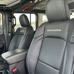 Front leather seats