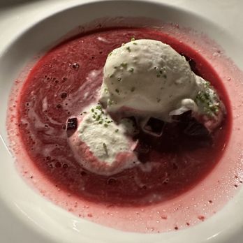 Forty Nine Forty - Beet Soup - New American Near Me - Corrales, New Mexico