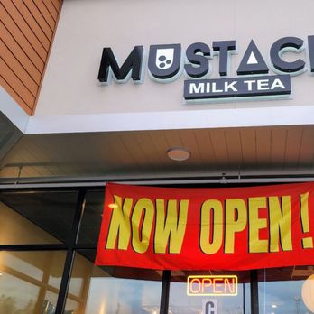 Mustache Milk Tea - Exterior at Unit C (3/12/25) - Bubble Tea Near Me - Shoreline, Washington Mustache Milk Tea - Exterior at Unit C (3/12/25) - Bubble Tea Near Me - Shoreline, Washington