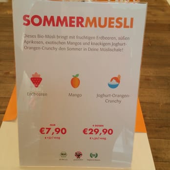 Mymuesli - Mmm...a new summer variety! - Organic Stores Near Me - Vienna, 9