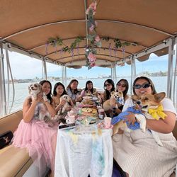 Inside boat
