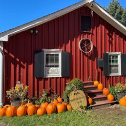 Exterior outside entrance of Hacklebarney Farm Cider Mill - Chester, New Jersey Exterior outside entrance of Hacklebarney Farm Cider Mill - Chester, New Jersey