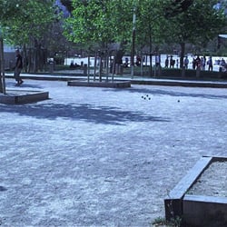 Jardin Public de l'Estaque Village - Le Boulodrome de l'estaque