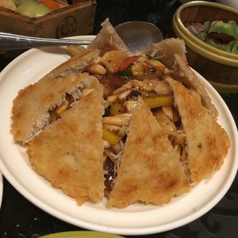 Dragon Beaux - Seafood in Creamy Sauce Pan Seared R-Noodles - Dim Sum Near Me - San Francisco, California