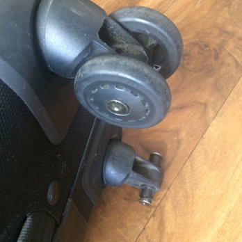 Gene's Luggage - Doesn't roll so easy this way. - Luggage Near Me - Sylmar, California Gene's Luggage - Doesn't roll so easy this way. - Luggage Near Me - Sylmar, California