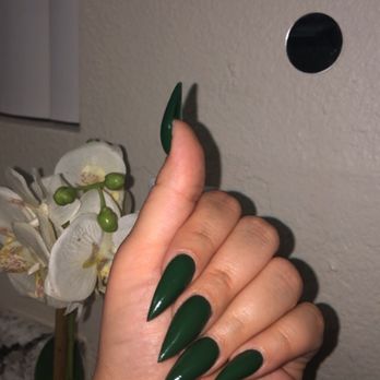 Blue Bliss Nails Spa - Fresh Stiletto Set - Nail Salons Near Me - Chandler, Arizona