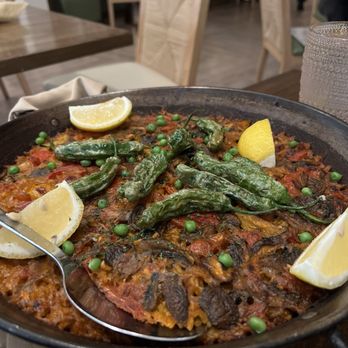 Firefly Tapas Kitchen + Bar - Veggie Paella - Tapas/Small Plates Near Me - Las Vegas, Nevada