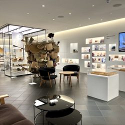 Japan House London - Can buy wares, crafts, books, & technology. There are only 2 others stores like this in the world, in LA & São Paulo.