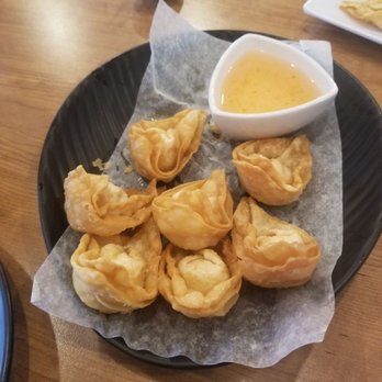 Thai Spoon Restaurant - Golden boats...fried wonton with cream cheese - Thai Near Me - Highland, California Thai Spoon Restaurant - Golden boats...fried wonton with cream cheese - Thai Near Me - Highland, California