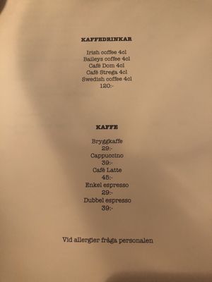 Menu photo 2 Stockholms Gästabud Gamla stan, AB Menu photo 2 Stockholms Gästabud Gamla stan, AB