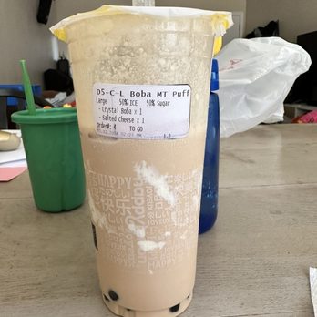 Happy Lemon - Missing Crystal Boba. Missing Salted Cheese. Ordered 5/12/24 2:03PM ask for the ladies to make your order not the guy in the front. - Juice Bars & Smoothies Near Me - Cupertino, California Happy Lemon - Missing Crystal Boba. Missing Salted Cheese. Ordered 5/12/24 2:03PM ask for the ladies to make your order not the guy in the front. - Juice Bars & Smoothies Near Me - Cupertino, California