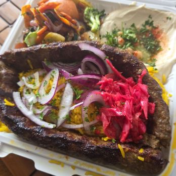 Lazeez Grill & Bakery - Beef Kafta Platter - Mediterranean Near Me - Los Angeles, California Lazeez Grill & Bakery - Beef Kafta Platter - Mediterranean Near Me - Los Angeles, California