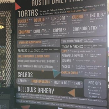Austin Daily Press - Nice menu with vegetarian and vegan options. - Sandwiches Near Me - Austin, Texas Austin Daily Press - Nice menu with vegetarian and vegan options. - Sandwiches Near Me - Austin, Texas